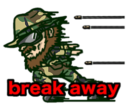 Curl Sergeant vol.2. sticker #14629946