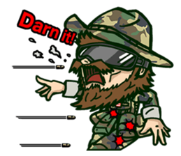 Curl Sergeant vol.2. sticker #14629947