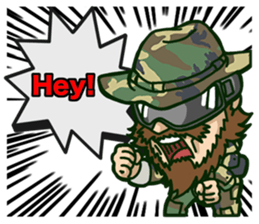 Curl Sergeant vol.2. sticker #14629948