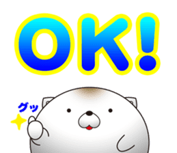 shiratama of cat sticker #14630116