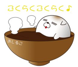 shiratama of cat sticker #14630128