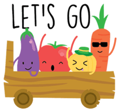 Veggies sticker #14630267