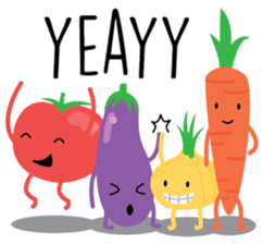Veggies sticker #14630268
