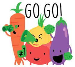 Veggies sticker #14630276