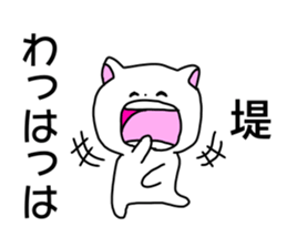 Name sticker Tsutsumi can be used sticker #14630878