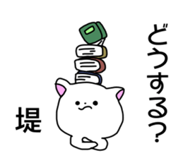 Name sticker Tsutsumi can be used sticker #14630890