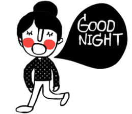 Pordee in January. sticker #14630926