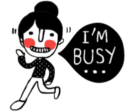 Pordee in January. sticker #14630934