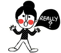 Pordee in January. sticker #14630947