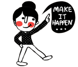 Pordee in January. sticker #14630953