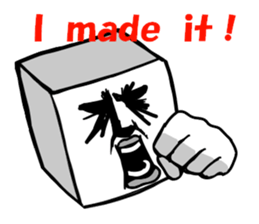 Mr. SIKAKU and HOSSHI sticker #14631372