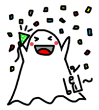Little Cute Ghost sticker #14631758