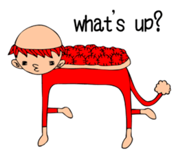 Play of the kappa.English edition sticker #14632246