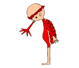 Play of the kappa.English edition sticker #14632261