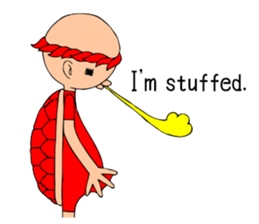 Play of the kappa.English edition sticker #14632278