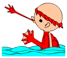 Play of the kappa.English edition sticker #14632283