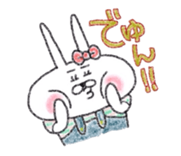 Usagijyoshi graffiti 4 sticker #14632470