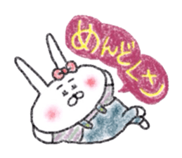 Usagijyoshi graffiti 4 sticker #14632473