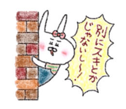 Usagijyoshi graffiti 4 sticker #14632477