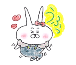 Usagijyoshi graffiti 4 sticker #14632478