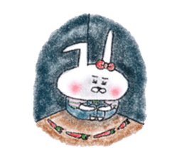 Usagijyoshi graffiti 4 sticker #14632480