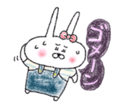 Usagijyoshi graffiti 4 sticker #14632486