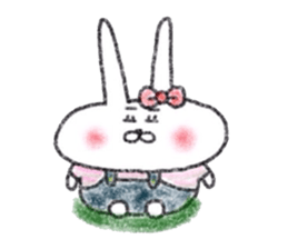 Usagijyoshi graffiti 4 sticker #14632488