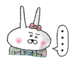 Usagijyoshi graffiti 4 sticker #14632490