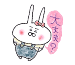 Usagijyoshi graffiti 4 sticker #14632491