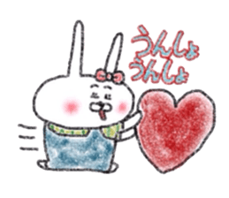 Usagijyoshi graffiti 4 sticker #14632498