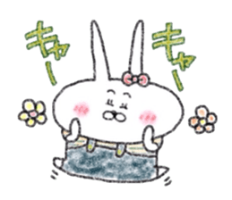 Usagijyoshi graffiti 4 sticker #14632500