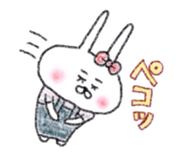 Usagijyoshi graffiti 4 sticker #14632508