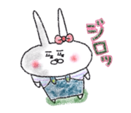 Usagijyoshi graffiti 4 sticker #14632509