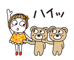 Bangs short girl vol.29 sticker #14632843