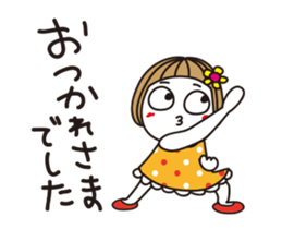 Bangs short girl vol.29 sticker #14632847