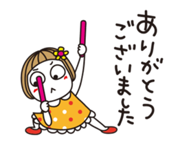 Bangs short girl vol.29 sticker #14632848