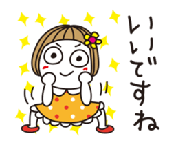 Bangs short girl vol.29 sticker #14632849