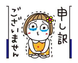 Bangs short girl vol.29 sticker #14632855