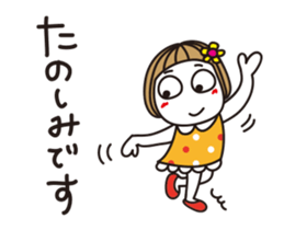 Bangs short girl vol.29 sticker #14632859