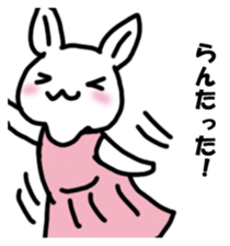 Answer of rabbit sticker #14633043