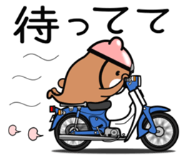 Bear rider Sticker sticker #14633104