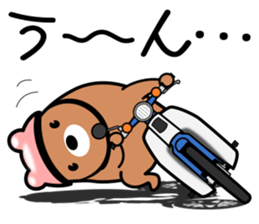 Bear rider Sticker sticker #14633113