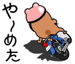 Bear rider Sticker sticker #14633126