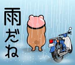 Bear rider Sticker sticker #14633130