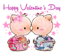 Little Pig Amy~Amulet for love sticker #14633270