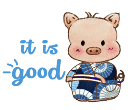 Little Pig Amy~Amulet for love sticker #14633279