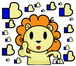 BEN LION - CHINESE WORD VER.30 sticker #14633483