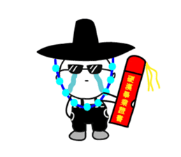 Mr. Too-Strong 2- Hero's daily life sticker #14634334