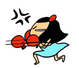 Kawaii ui-chan 2 sticker #14634565