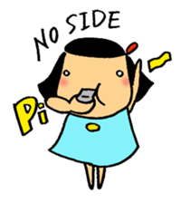 Kawaii ui-chan 2 sticker #14634567